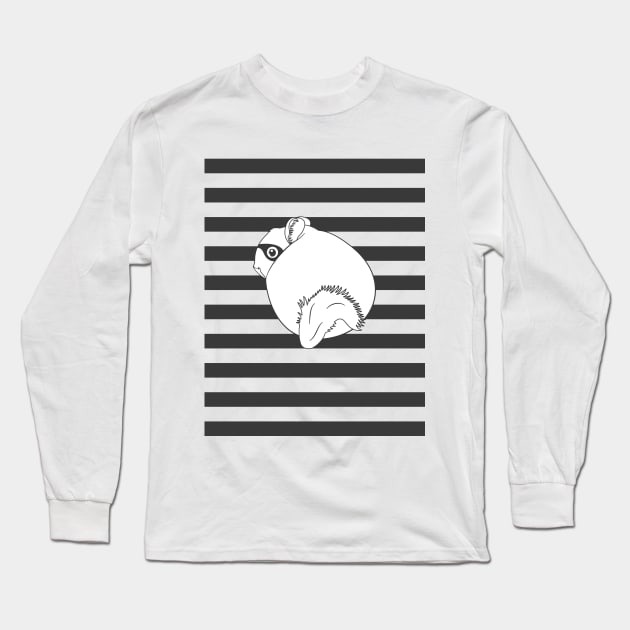 Prison Chinchilla Thief Long Sleeve T-Shirt by LulululuPainting